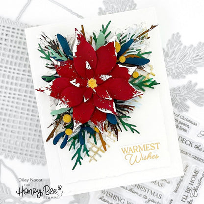Home For The Holidays - Honey Cuts - Coordinating Dies - Honey Bee Stamps