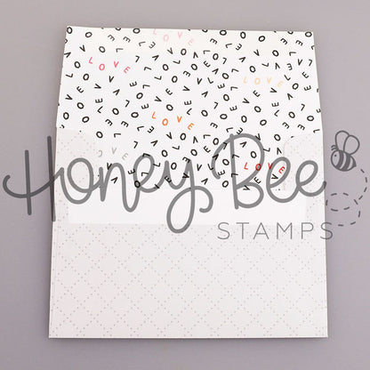 Honey Bee A2 Envelopes 8pk - Love Letters - Retiring - Honey Bee Stamps