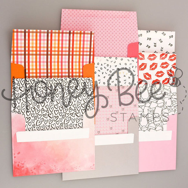 Honey Bee A2 Envelopes 8pk - Love Letters - Retiring - Honey Bee Stamps