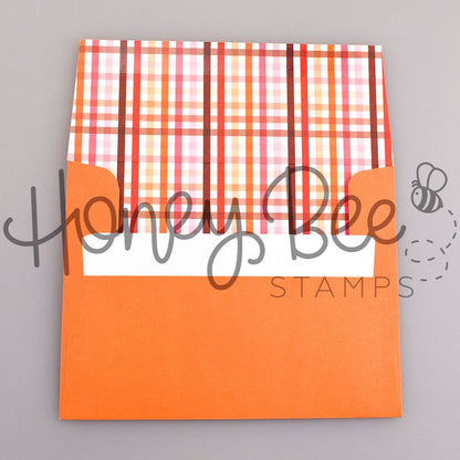 Honey Bee A2 Envelopes 8pk - Love Letters - Retiring - Honey Bee Stamps