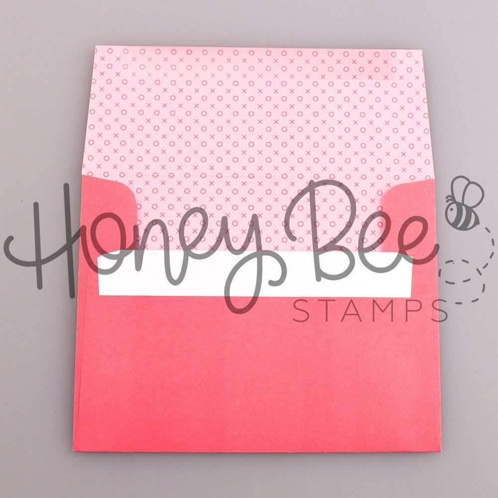 Honey Bee A2 Envelopes 8pk - Love Letters - Retiring - Honey Bee Stamps