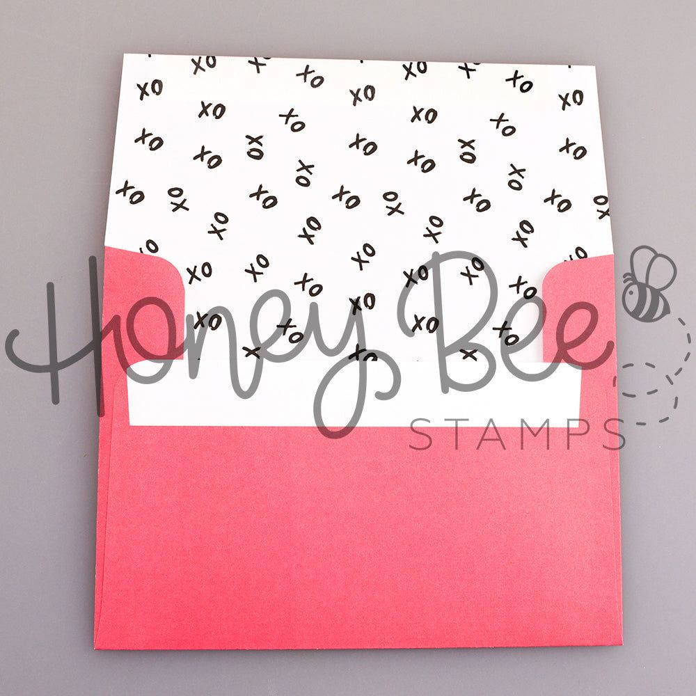 Honey Bee A2 Envelopes 8pk - Love Letters - Retiring - Honey Bee Stamps