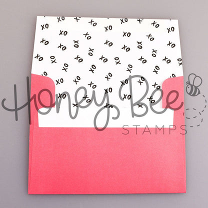 Honey Bee A2 Envelopes 8pk - Love Letters - Retiring - Honey Bee Stamps