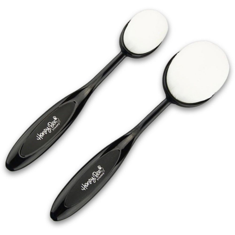 Honey Bee Background Blender Brushes - Set of 2 Large - Honey Bee Stamps