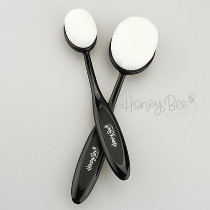 Honey Bee Background Blender Brushes - Set of 2 Large - Honey Bee Stamps