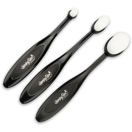 Honey Bee Detail Blender Brushes - Set of 3 Small Blending Brushes - Honey Bee Stamps