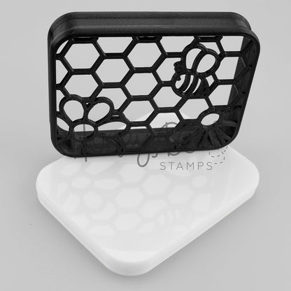 Honey Bee Shammy Case - Black - Honey Bee Stamps