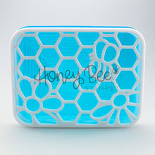 Honey Bee Shammy Case - White and Teal - Honey Bee Stamps