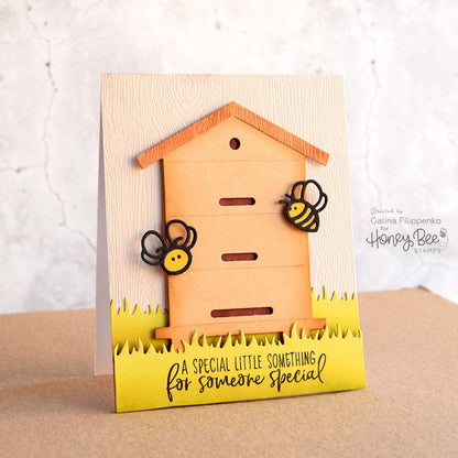Honey Bees Paper Piecing - Honey Cuts - Stand - Alone Dies - Honey Bee Stamps