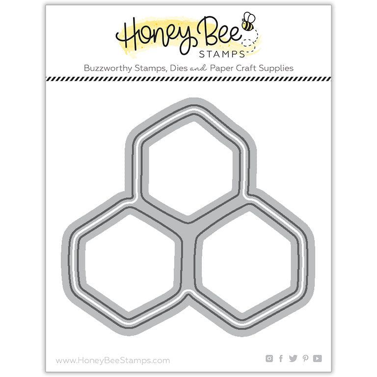 Honeycomb - Honey Cuts - Retiring - Honey Bee Stamps