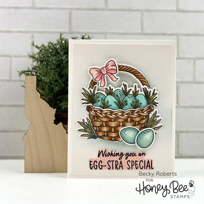 Hoppy Easter - 6x6 Photopolymer Stamp Set - Honey Bee Stamps