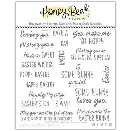 Hoppy Easter - 6x6 Photopolymer Stamp Set - Honey Bee Stamps