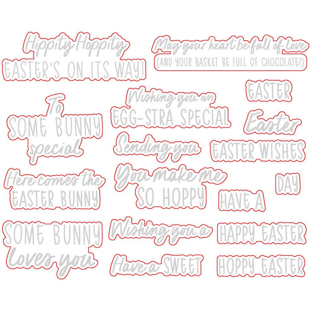 Hoppy Easter - Honey Cuts - Honey Bee Stamps