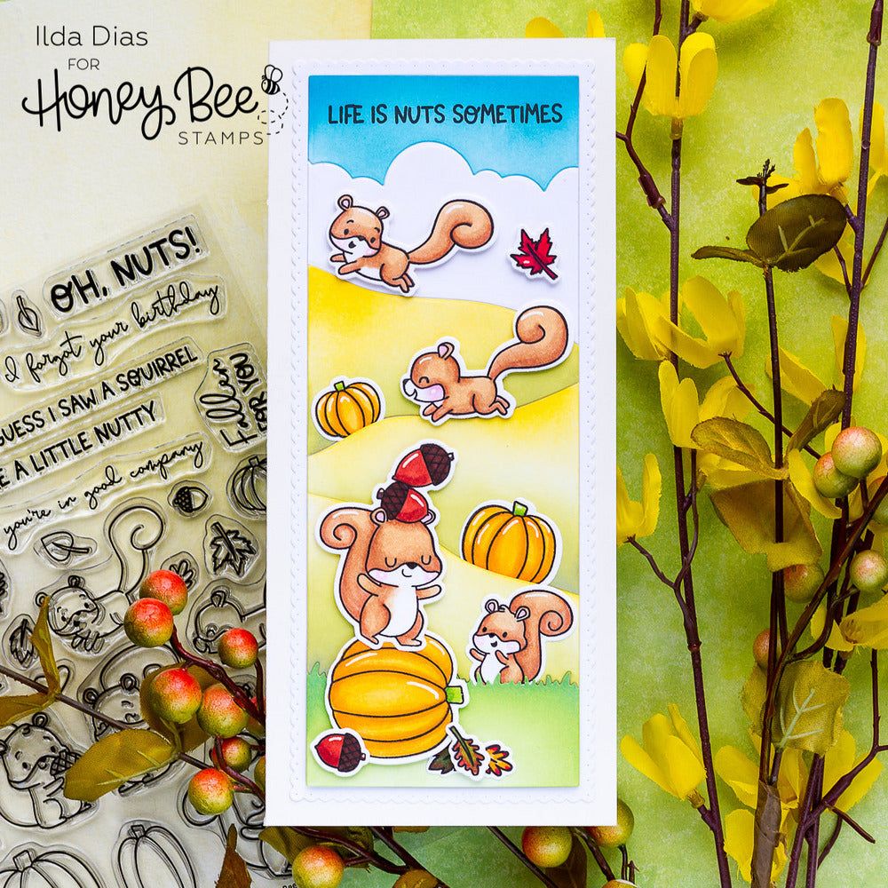 Horizon Slimline Borders - Honey Cuts - Honey Bee Stamps