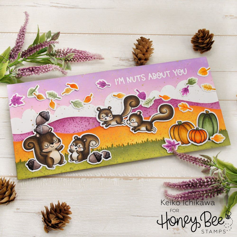 Horizon Slimline Borders - Honey Cuts - Honey Bee Stamps