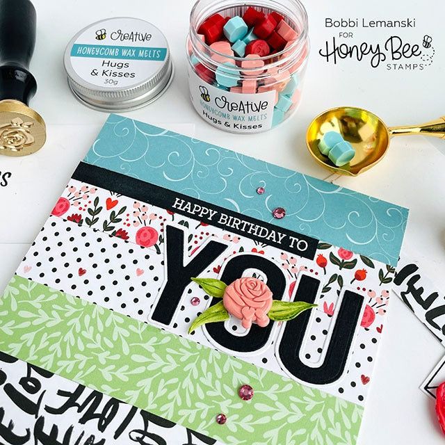 Hugs and Kisses Gem Stickers - 210 Count - Honey Bee Stamps