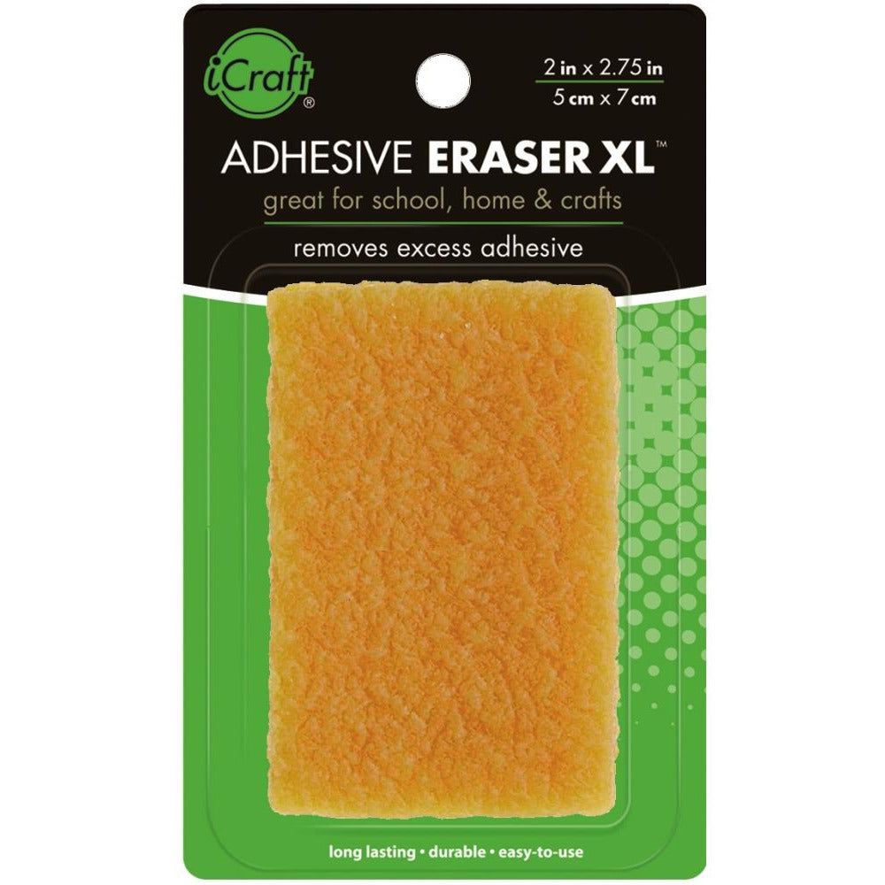 iCraft Adhesive Eraser XL - Picks Up Adhesive Like Magic - Honey Bee Stamps