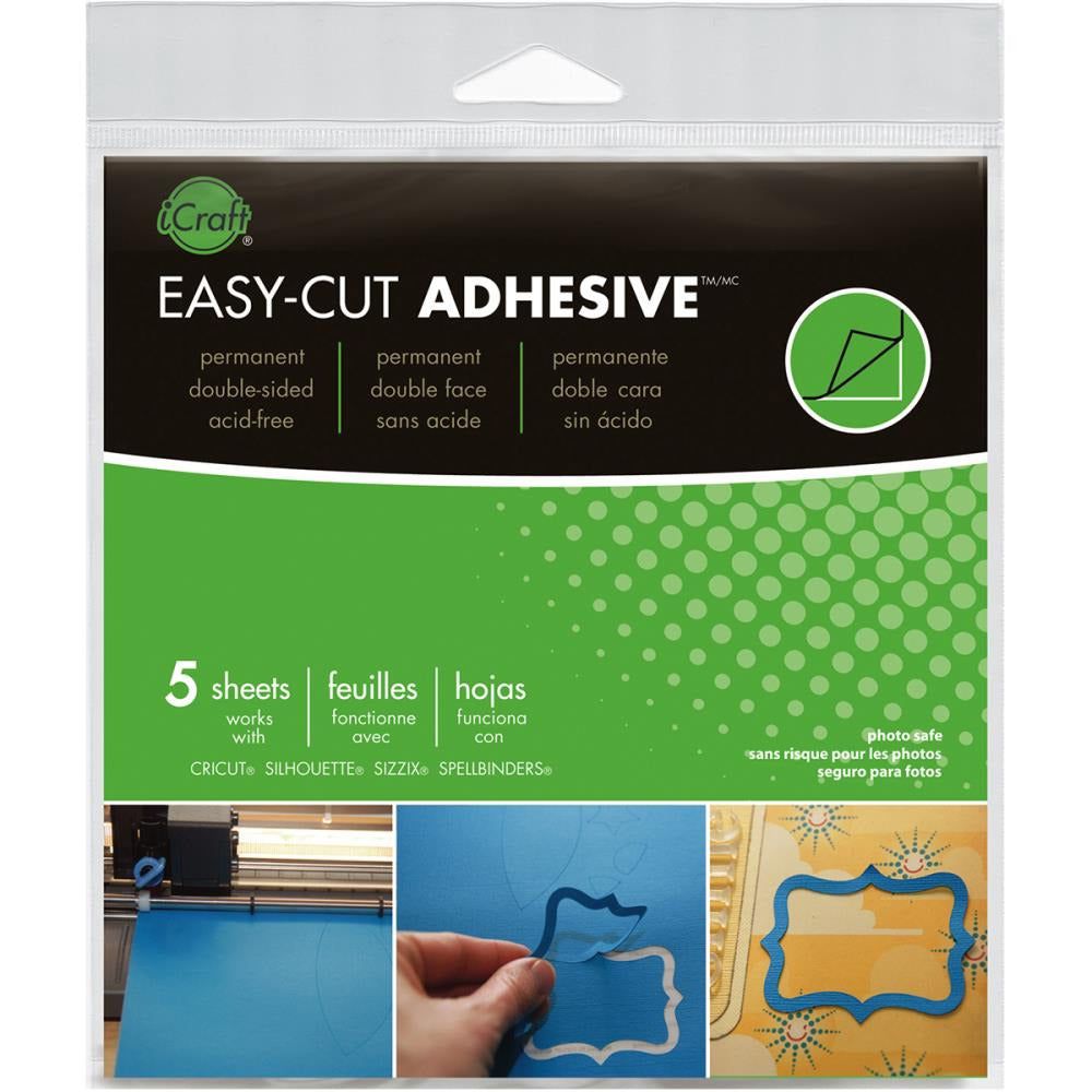 iCraft Easy - Cut Adhesive 5.75"x5.75" - 5 Sheets - Honey Bee Stamps