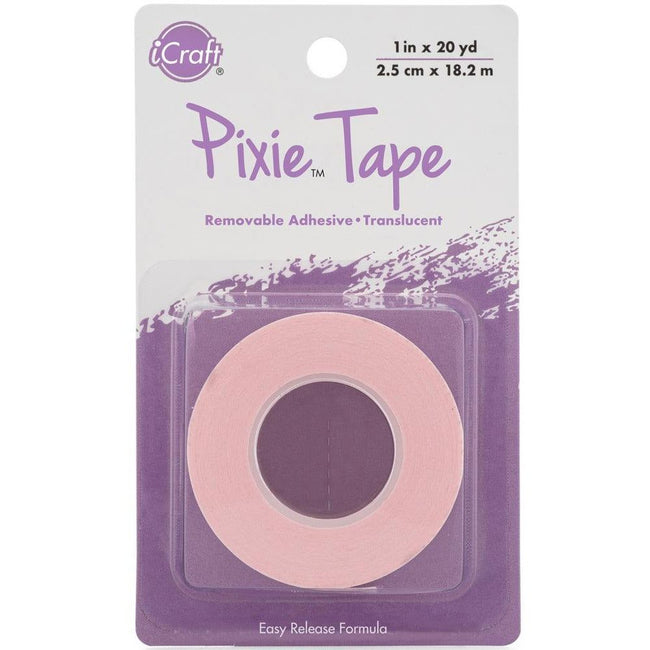 iCraft Pixie Tape Removable Tape 1" x 20yds - Honey Bee Stamps