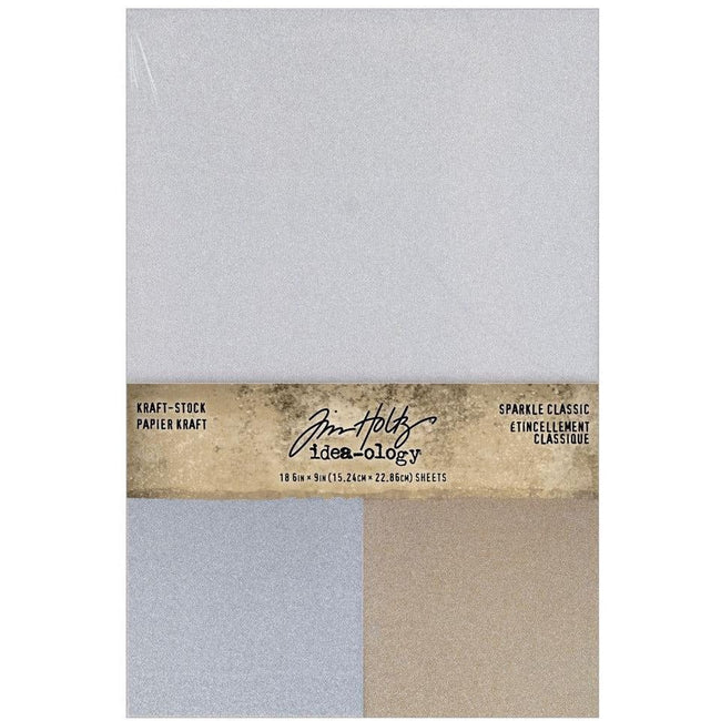 Idea-Ology Kraft-Stock Cardstock Pad 6"X9" 18/Pkg by Tim Holtz - Honey Bee Stamps
