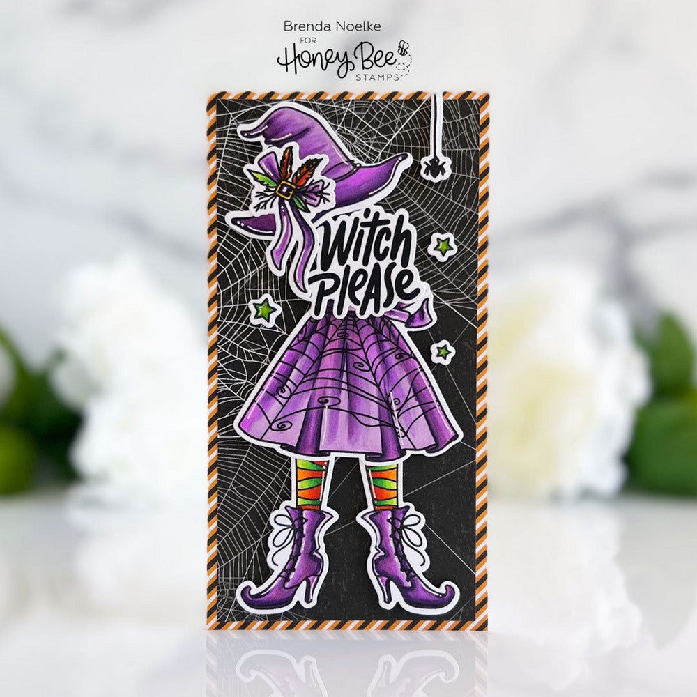 If The Broom Fits - Honey Cuts - Coordinating Dies - Honey Bee Stamps