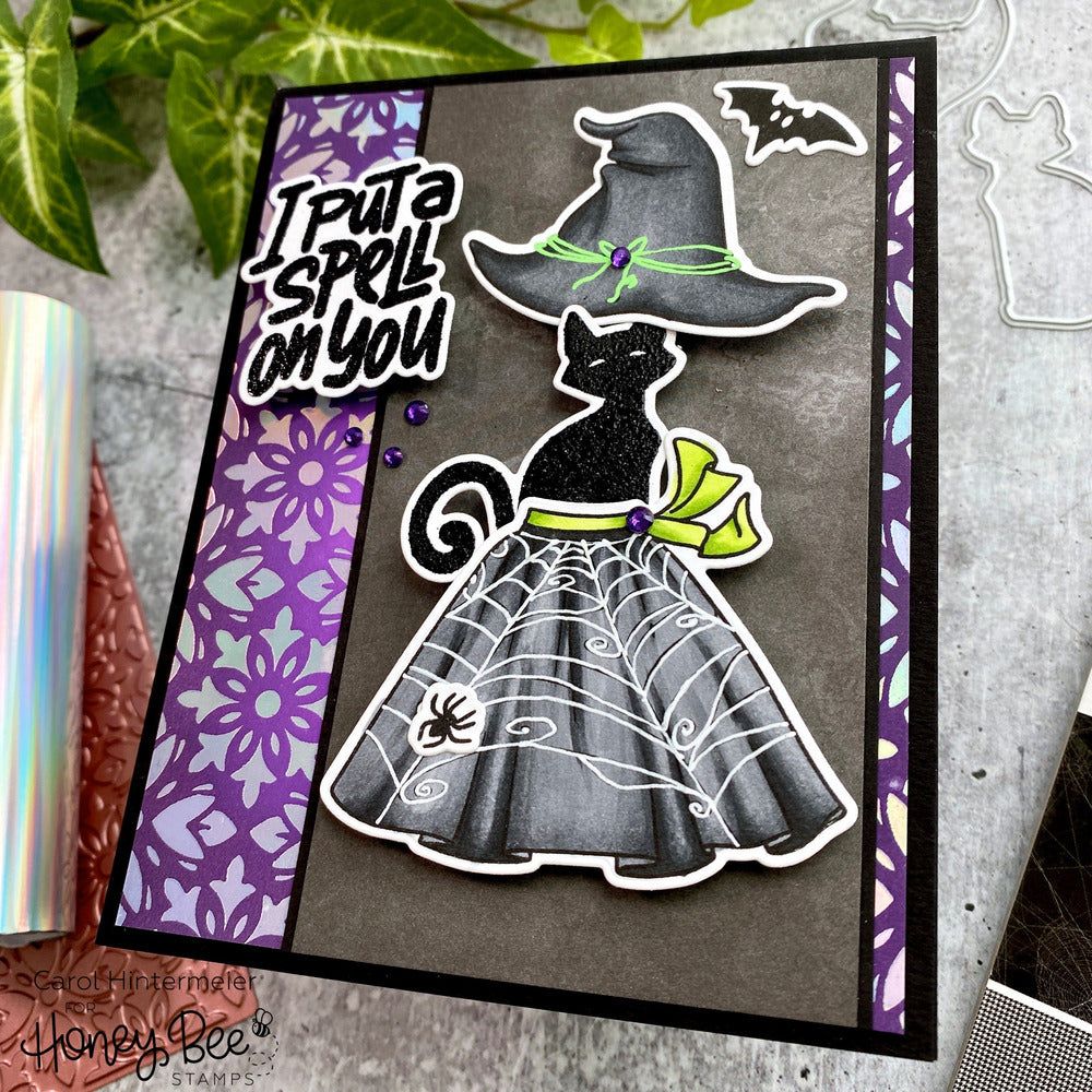 If The Broom Fits - Honey Cuts - Coordinating Dies - Honey Bee Stamps