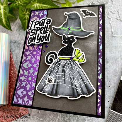 If The Broom Fits - Honey Cuts - Coordinating Dies - Honey Bee Stamps