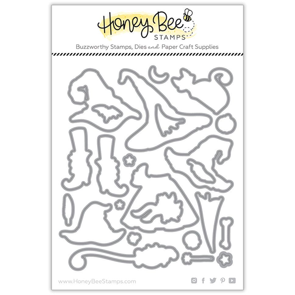 If The Broom Fits - Honey Cuts - Coordinating Dies - Honey Bee Stamps