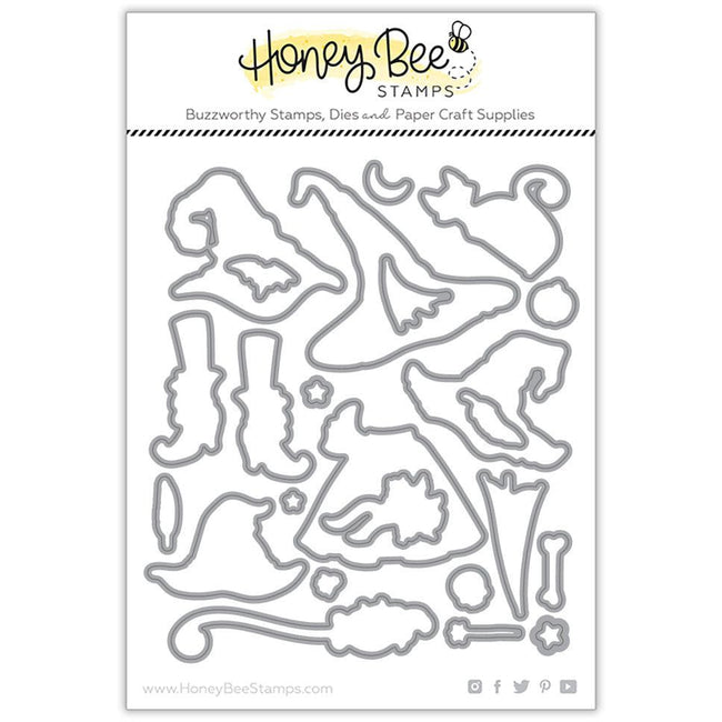 If The Broom Fits - Honey Cuts - Honey Bee Stamps
