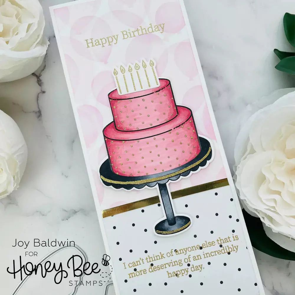 Inside: Birthday Sentiments - Honey Cuts - Honey Bee Stamps