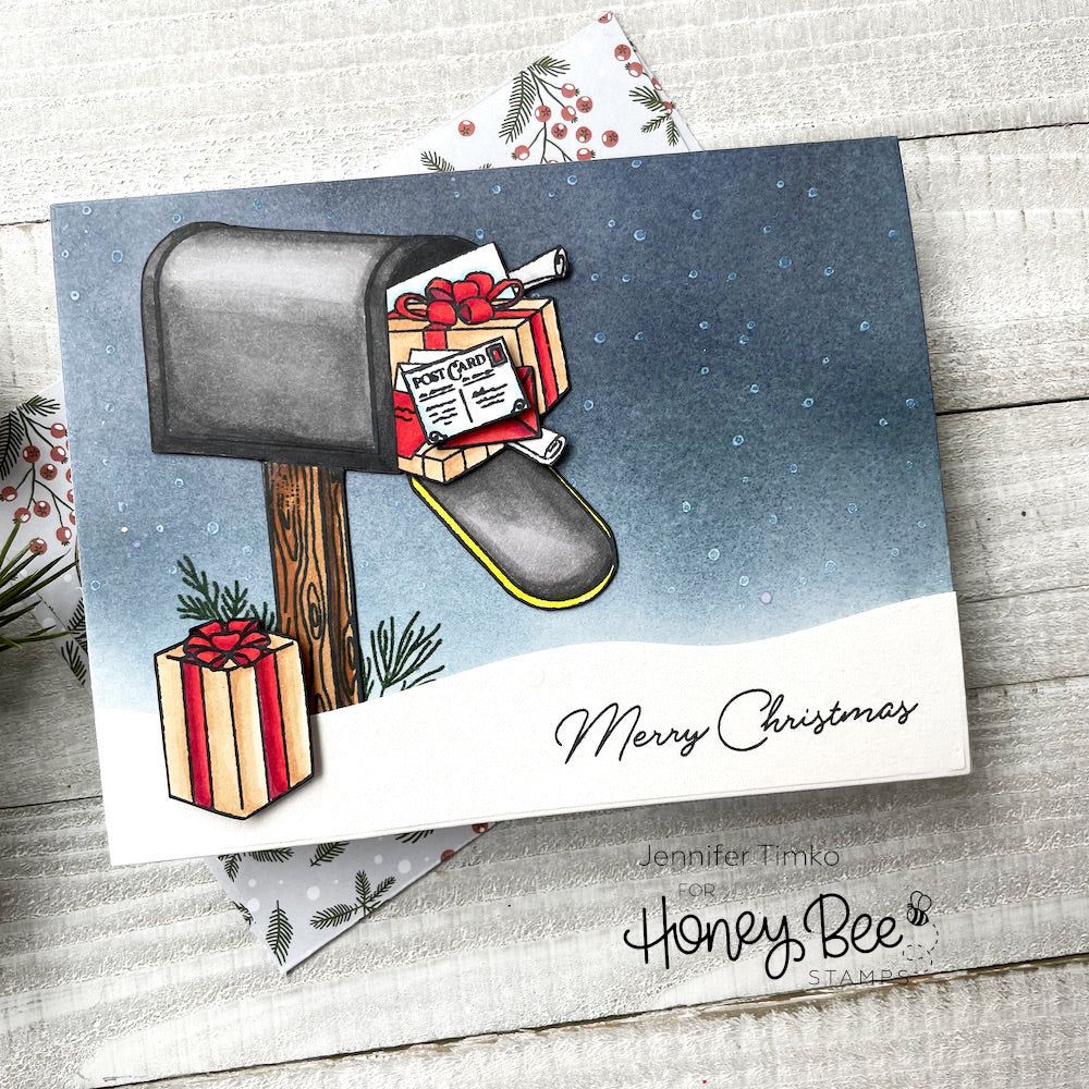 Inside: Holiday Sentiments - Honey Cuts - Coordinating Dies - Honey Bee Stamps