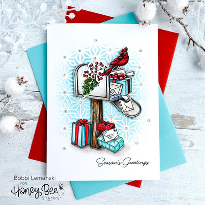 Inside: Holiday Sentiments - Honey Cuts - Coordinating Dies - Honey Bee Stamps