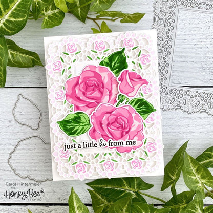 Inside: Kindness Sentiments - 6x8 Photopolymer Stamp Set - Honey Bee Stamps