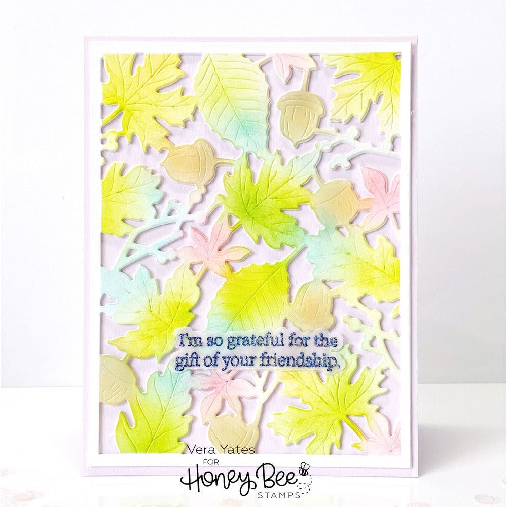 Inside: Thankful Sentiments - Honey Cuts - Coordinating Dies - Honey Bee Stamps