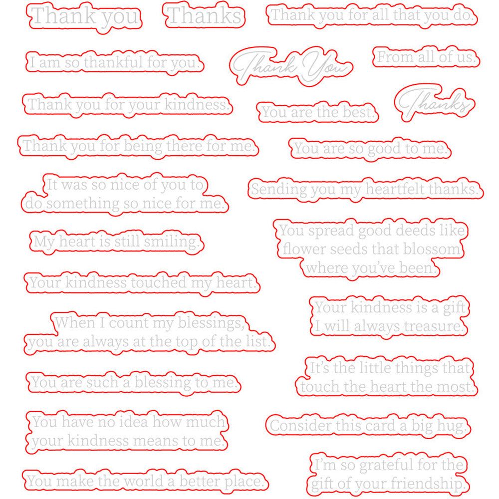 Inside: Thankful Sentiments - Honey Cuts - Coordinating Dies - Honey Bee Stamps