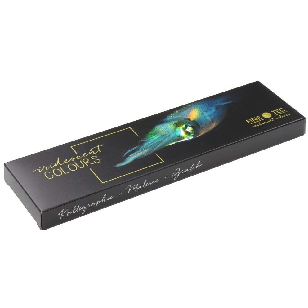 Iridescent Colors by FINETEC - Pixie Dust - 6 pan set - Honey Bee Stamps