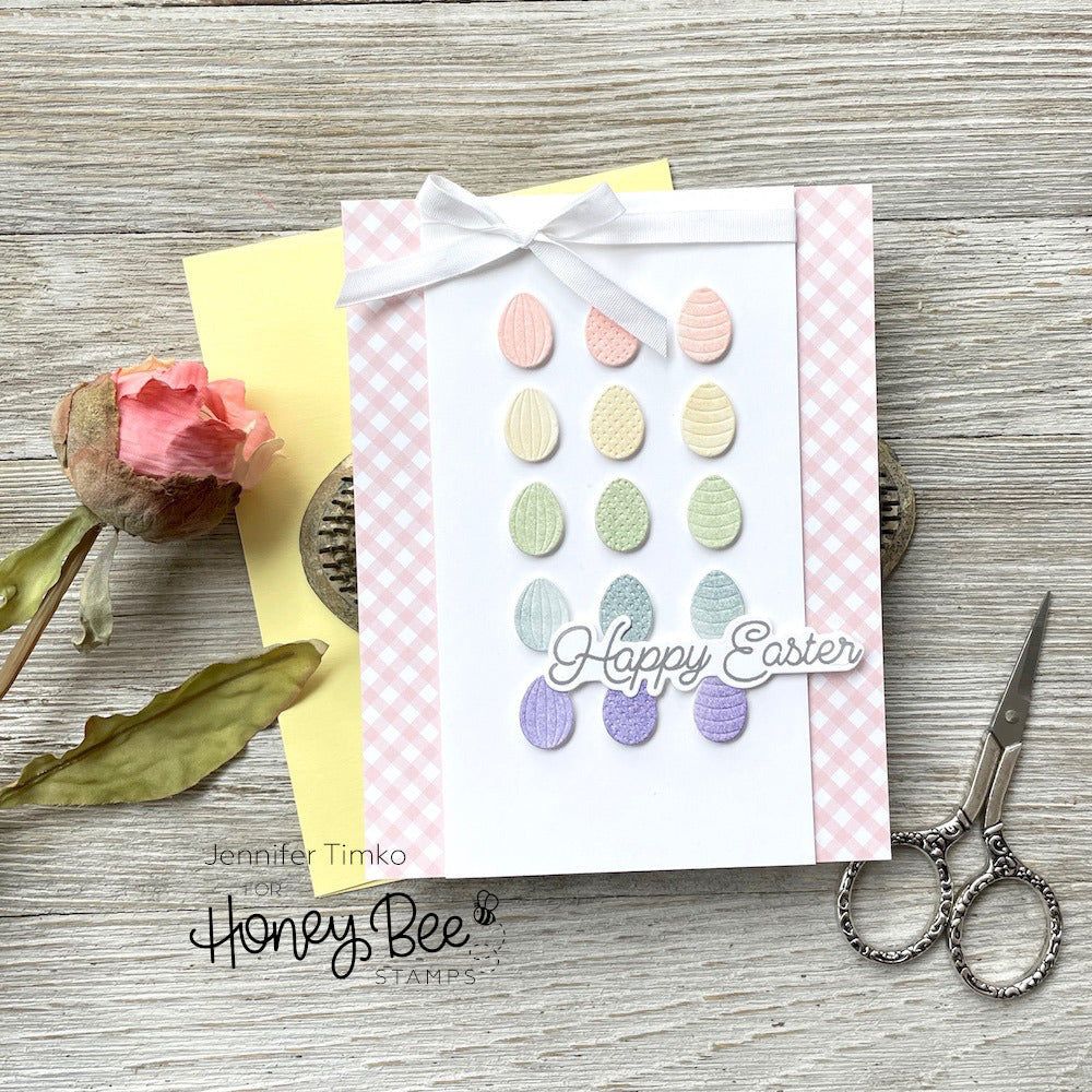 Itty Bitty Eggs - Honey Cuts - Stand - Alone Dies - Honey Bee Stamps