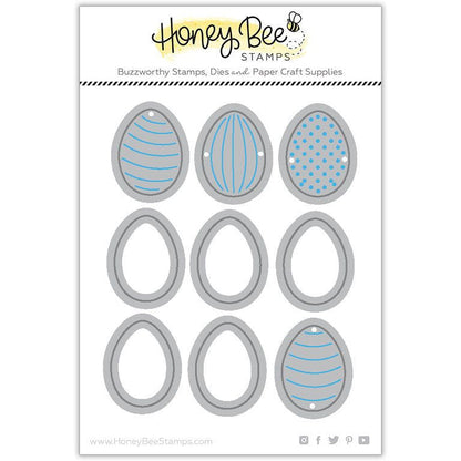 Itty Bitty Eggs - Honey Cuts - Stand - Alone Dies - Honey Bee Stamps