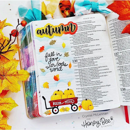 Itty Bitty Leaves - Honey Cuts - Stand - Alone Dies - Honey Bee Stamps