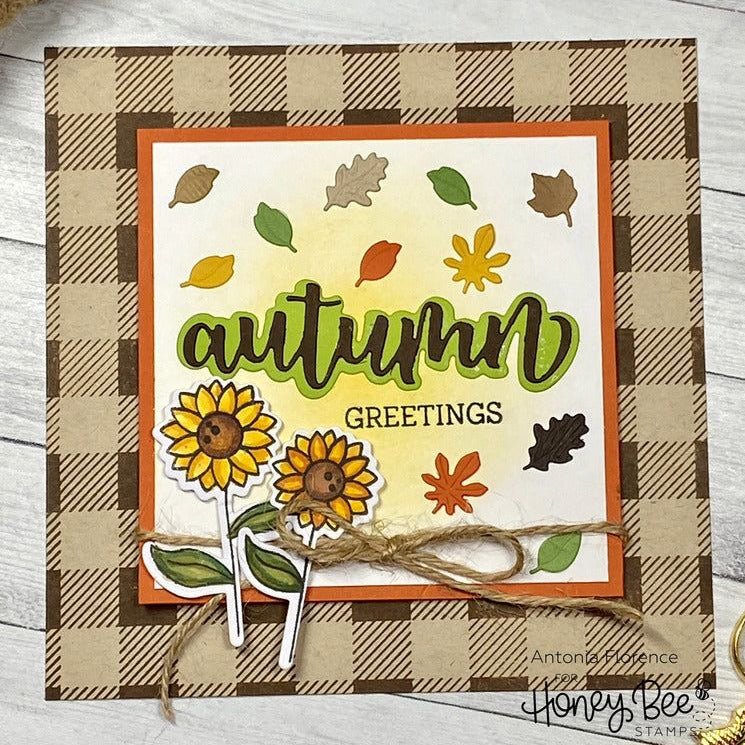 Itty Bitty Leaves - Honey Cuts - Stand - Alone Dies - Honey Bee Stamps