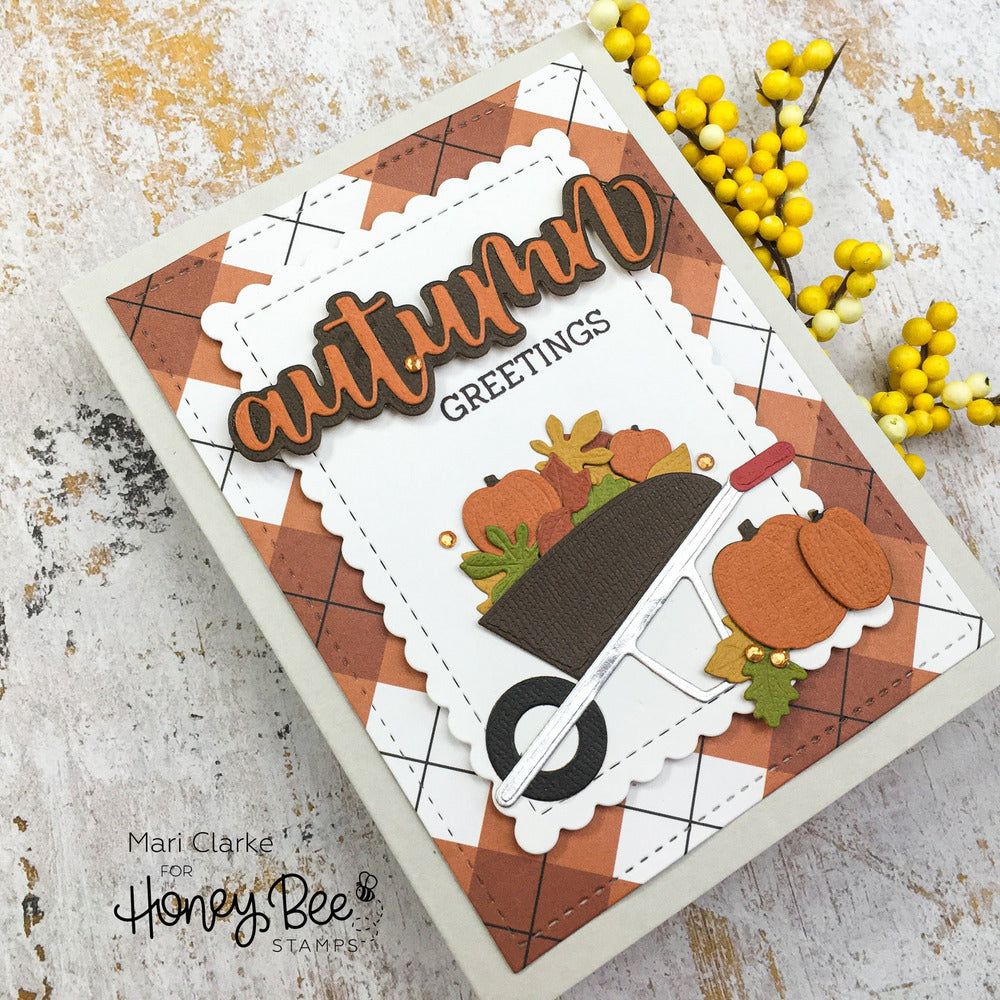 Itty Bitty Leaves - Honey Cuts - Stand - Alone Dies - Honey Bee Stamps