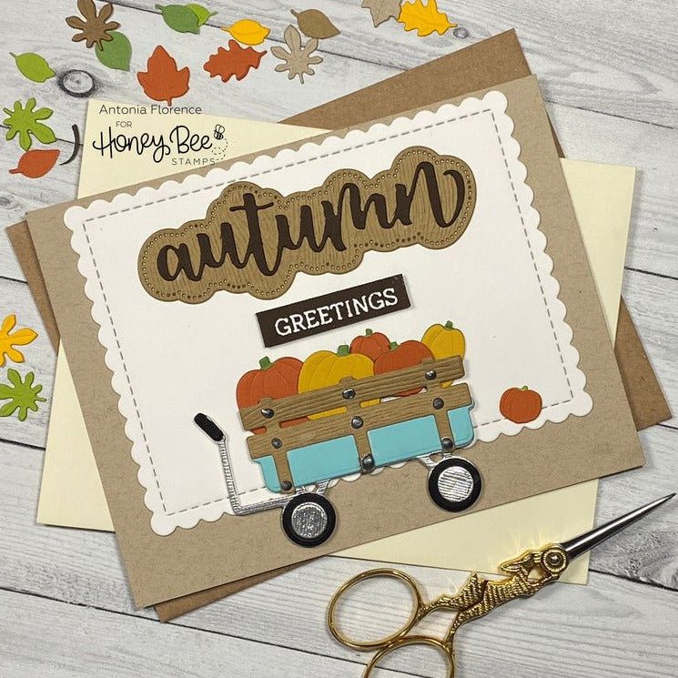 Itty Bitty Pumpkins - Honey Cuts - Stand - Alone Dies - Honey Bee Stamps