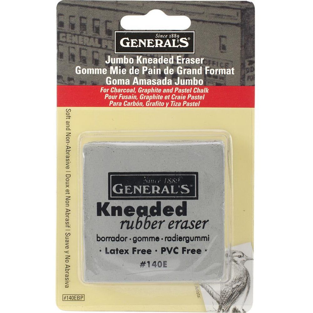 Jumbo Kneaded Rubber Eraser by Generals - Honey Bee Stamps