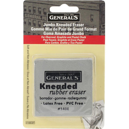 Jumbo Kneaded Rubber Eraser by Generals - Honey Bee Stamps