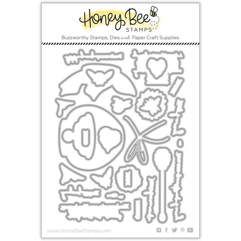 Just BEEcause - Honey Cuts - Honey Bee Stamps