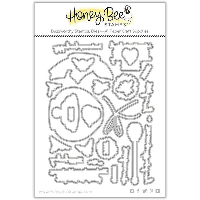 Just BEEcause - Honey Cuts - Honey Bee Stamps