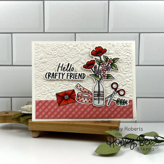 Just For You - 6x8 Stamp Set - Honey Bee Stamps