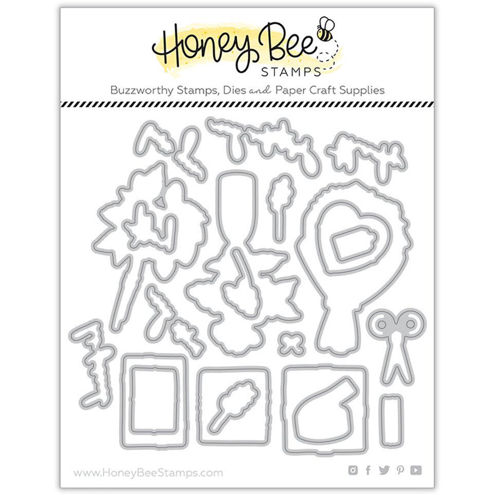 Just For You - Honey Cuts - Coordinating Dies - Retiring - Honey Bee Stamps