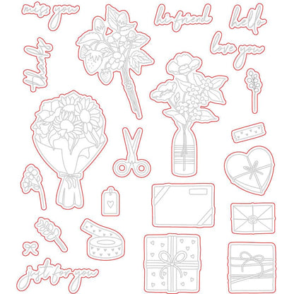 Just For You - Honey Cuts - Coordinating Dies - Retiring - Honey Bee Stamps