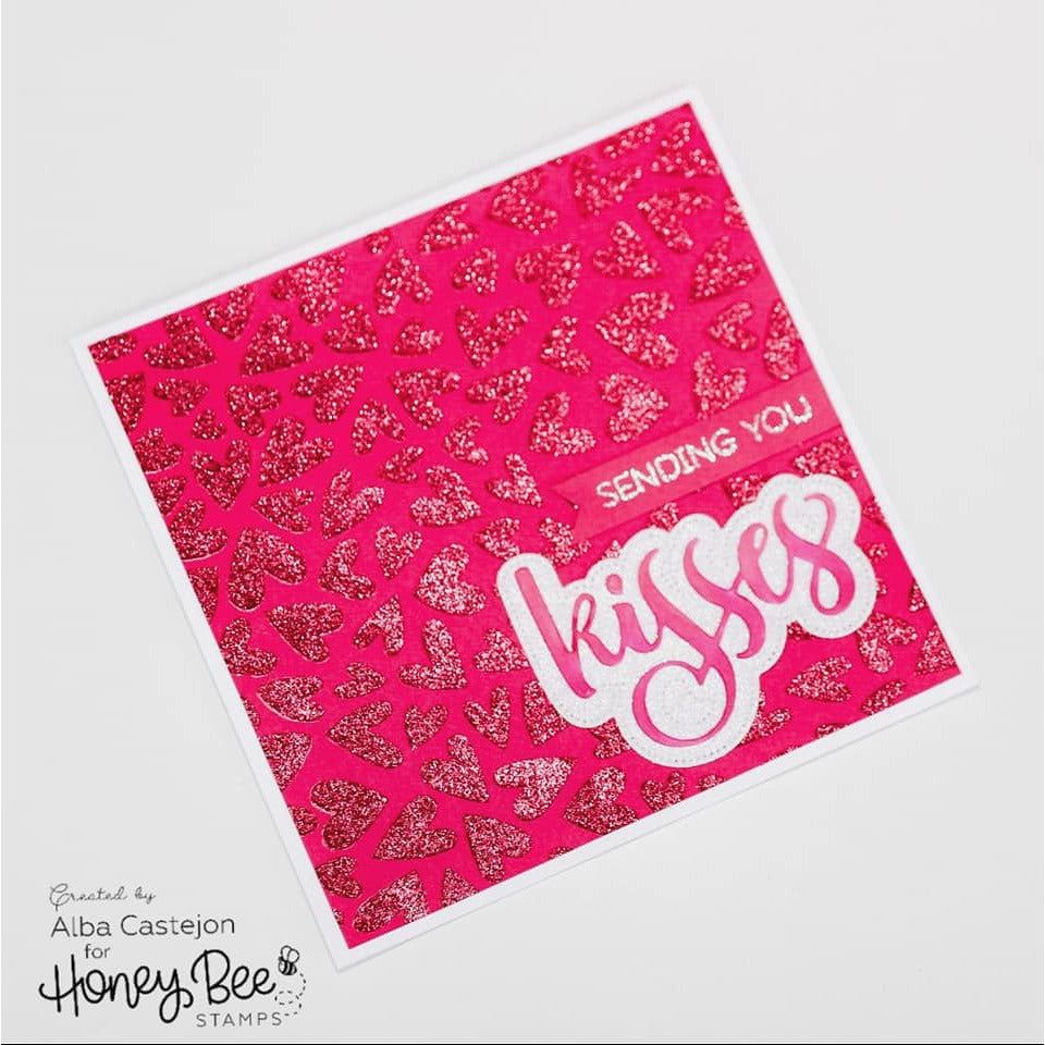 Kisses - 3x4 Stamp Set - Honey Bee Stamps